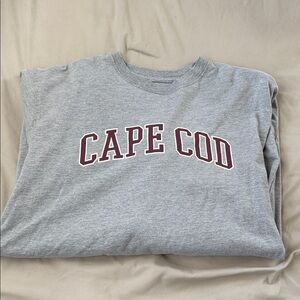 Gray Cape Cod Long Sleeve Tee